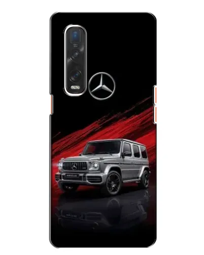 Чехол для OPPO Find X2 с картинкой «Mercedes G-Class красный» Чехол для OPPO Find X2 с картинкой «Mercedes G-Class красный»