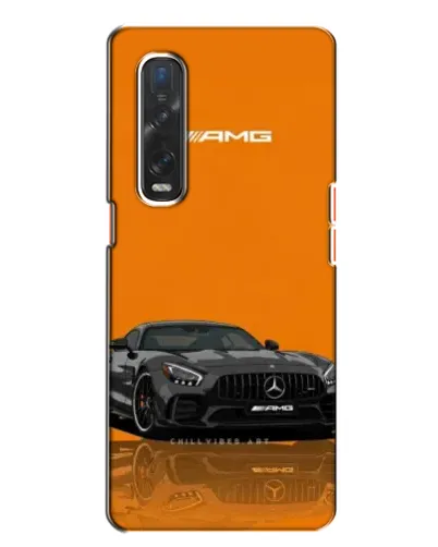 Чехол для OPPO Find X2 с картинкой «Оранжевый Mercedes AMG» Чехол для OPPO Find X2 с картинкой «Оранжевый Mercedes AMG»