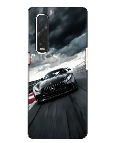 Чехол для OPPO Find X2 с картинкой «Гоночный Mercedes AMG» Чехол для OPPO Find X2 с картинкой «Гоночный Mercedes AMG»