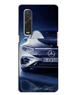 Чехол для OPPO Find X2 с картинкой «Mercedes EQ — будущее»