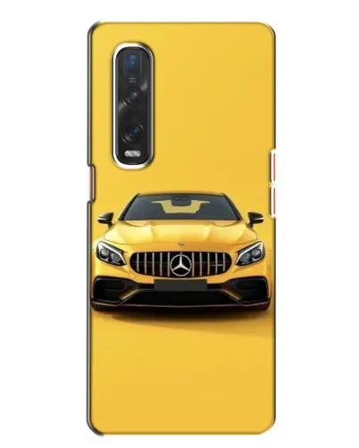 Чехол для OPPO Find X2 с картинкой «Желтый Mercedes GT» Чехол для OPPO Find X2 с картинкой «Желтый Mercedes GT»