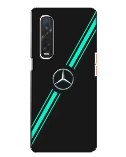 Чехол для OPPO Find X2 с картинкой «Спортивные линии Mercedes» Чехол для OPPO Find X2 с картинкой «Спортивные линии Mercedes»