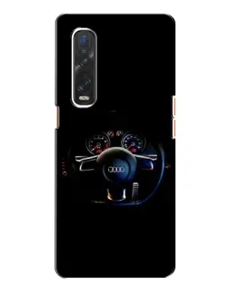 Чохол для OPPO Find X2 з картинкою «Салон Audi — кермо» Чохол для OPPO Find X2 з картинкою «Салон Audi — кермо»