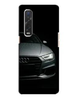 Чехол для OPPO Find X2 с картинкой «Audi — детализация кузова»