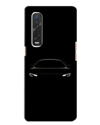 Чехол для OPPO Find X2 с картинкой «Взгляд Audi в темноте»