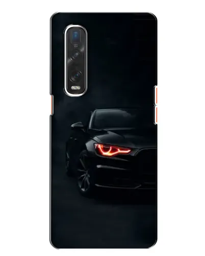 Чехол для OPPO Find X2 с картинкой «Audi — хищный взгляд»