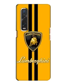 Чохол для OPPO Find X2 з картинкою «Lamborghini Stripe жовтий» Чохол для OPPO Find X2 з картинкою «Lamborghini Stripe жовтий»