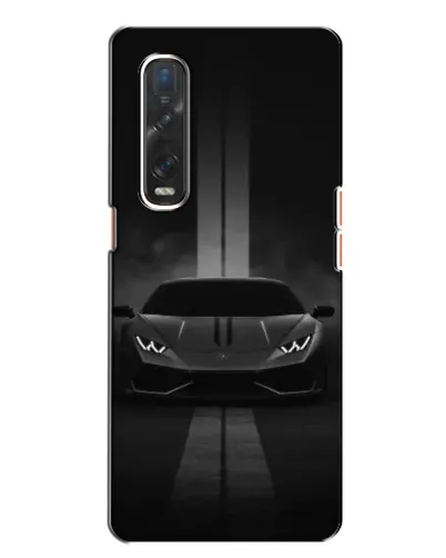 Чехол для OPPO Find X2 с картинкой «Lamborghini симметрия дорог»