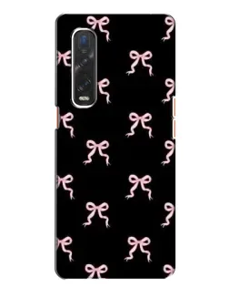 Чехол для OPPO Find X2 с картинкой «Бант-цветок»