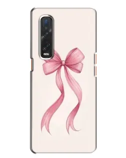 Чехол для OPPO Find X2 с картинкой «Розовый бант»