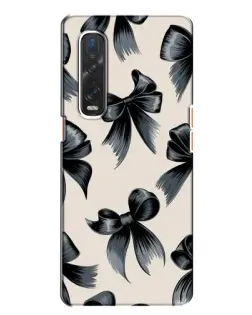 Чехол для OPPO Find X2 с картинкой «Банты Coquette»