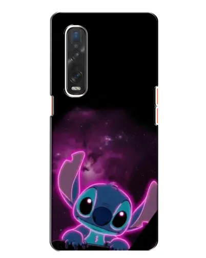 Чехол для OPPO Find X2 с картинкой «Неоновый Stitch»