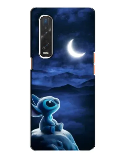 Чехол для OPPO Find X2 с картинкой «Лунная ночь Стича»