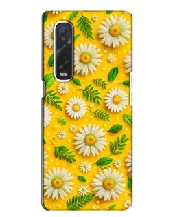 Чехол для OPPO Find X2 с картинкой «Ромашковое солнце»