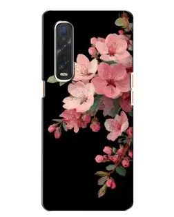Чехол для OPPO Find X2 с картинкой «Розовая ветка сакуры»