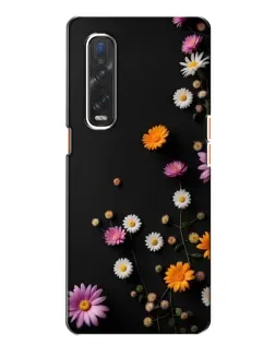 Чехол для OPPO Find X2 с картинкой «Цветочная композиция»