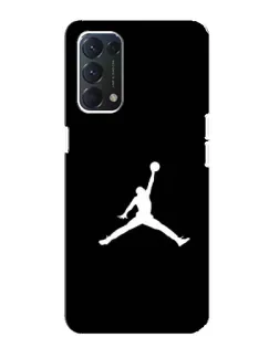 Чехол для OPPO Find X3 Lite с картинкой «Jordan Silhouette» Чехол для OPPO Find X3 Lite с картинкой «Jordan Silhouette»