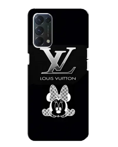 Чехол для OPPO Find X3 Lite с картинкой «LV и Минни Маус»