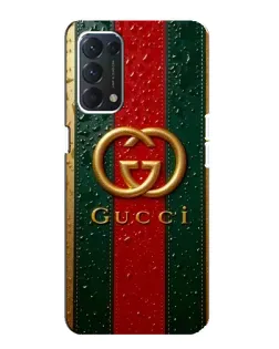 Чохол для OPPO Find X3 Lite з картинкою «Gucci — фірмова смуга та золото» Чохол для OPPO Find X3 Lite з картинкою «Gucci — фірмова смуга та золото»