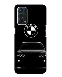 Чехол для OPPO Find X3 Lite с картинкой «BMW — взгляд из темноты»
