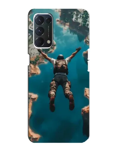 Чехол для OPPO Find X3 Lite с картинкой «PUBG — свободное падение»