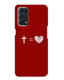 Чохол для OPPO Find X3 Lite з картинкою «Рівняння любові» Чохол для OPPO Find X3 Lite з картинкою «Рівняння любові»