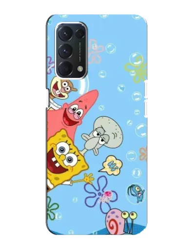 Чехол для OPPO Find X3 Lite с картинкой «Веселые пузырьки»
