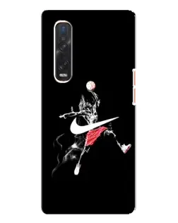 Чехол для OPPO Find X3 Pro с картинкой «Jordan Jumpman»