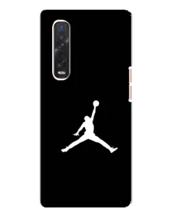 Чехол для OPPO Find X3 Pro с картинкой «Jordan Silhouette»