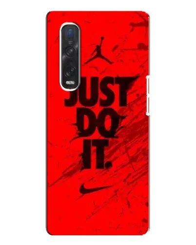 Чехол для OPPO Find X3 Pro с картинкой «Nike Just Do It»