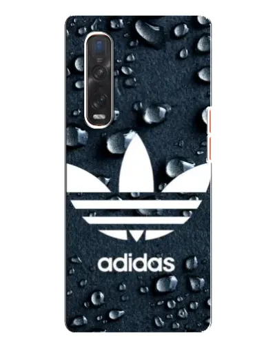 Чехол для OPPO Find X3 Pro с картинкой «Adidas Trefoil Blue»