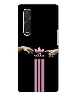 Чехол для OPPO Find X3 Pro с картинкой «Adidas Hands»