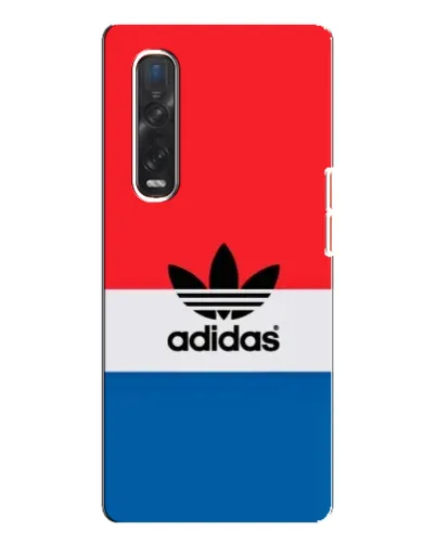 Чехол для OPPO Find X3 Pro с картинкой «Ретро блоки Adidas»