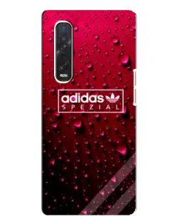 Чехол для OPPO Find X3 Pro с картинкой «Adidas Gold Marble»