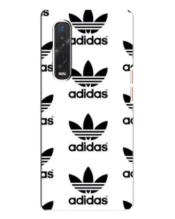 Чехол для OPPO Find X3 Pro с картинкой «Adidas Pattern»