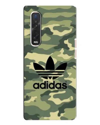 Чехол для OPPO Find X3 Pro с картинкой «Милитари стиль Adidas»