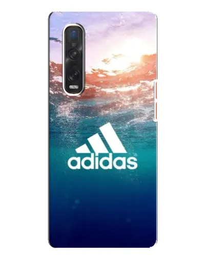 Чехол для OPPO Find X3 Pro с картинкой «Океанская глубина адидас»