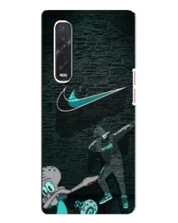 Чехол для OPPO Find X3 Pro с картинкой «Спортивный арт Nike» Чехол для OPPO Find X3 Pro с картинкой «Спортивный арт Nike»