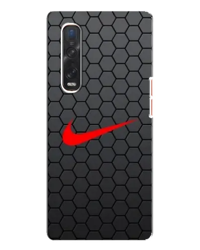 Чехол для OPPO Find X3 Pro с картинкой «Nike — карбоновая сетка»