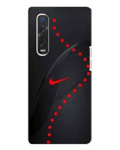 Чехол для OPPO Find X3 Pro с картинкой «Абстрактный дизайн Nike»