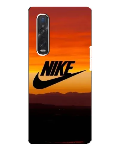 Чехол для OPPO Find X3 Pro с картинкой «Nike — вечерний горизонт»