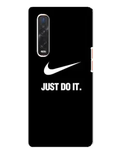 Чехол для OPPO Find X3 Pro с картинкой «Классический принт Nike»