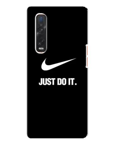 Чехол для OPPO Find X3 Pro с картинкой «Классический принт Nike»