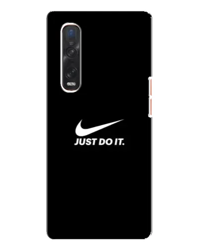 Чехол для OPPO Find X3 Pro с картинкой «Минимализм от Nike»