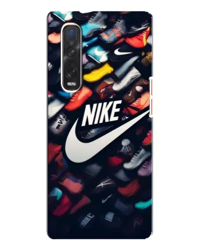 Чехол для OPPO Find X3 Pro с картинкой «Коллекция кроссовок Nike»
