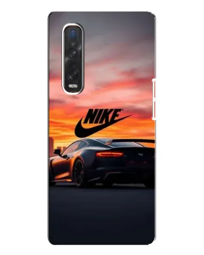 Чехол для OPPO Find X3 Pro с картинкой «Nike и суперкар»
