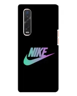 Чехол для OPPO Find X3 Pro с картинкой «Nike — городская ночь»