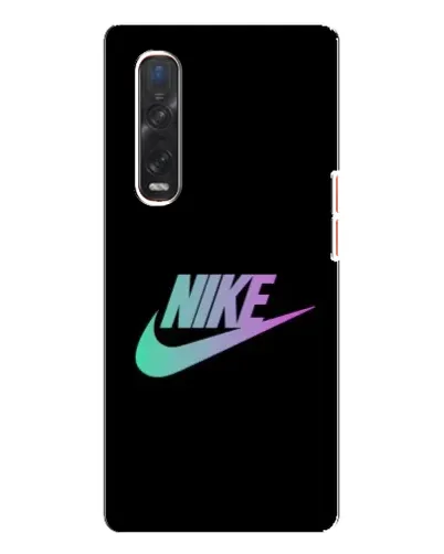 Чехол для OPPO Find X3 Pro с картинкой «Nike — городская ночь»
