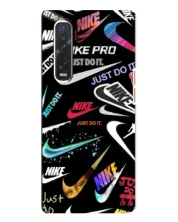 Чехол для OPPO Find X3 Pro с картинкой «Nike — роскошь»