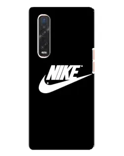 Чехол для OPPO Find X3 Pro с картинкой «Мазки краски Nike»